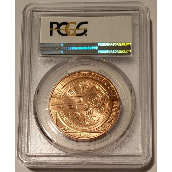 2015 Bess Truman U.S. Mint Bronze Medal MS68 RED PCGS - Picture 2 of 2